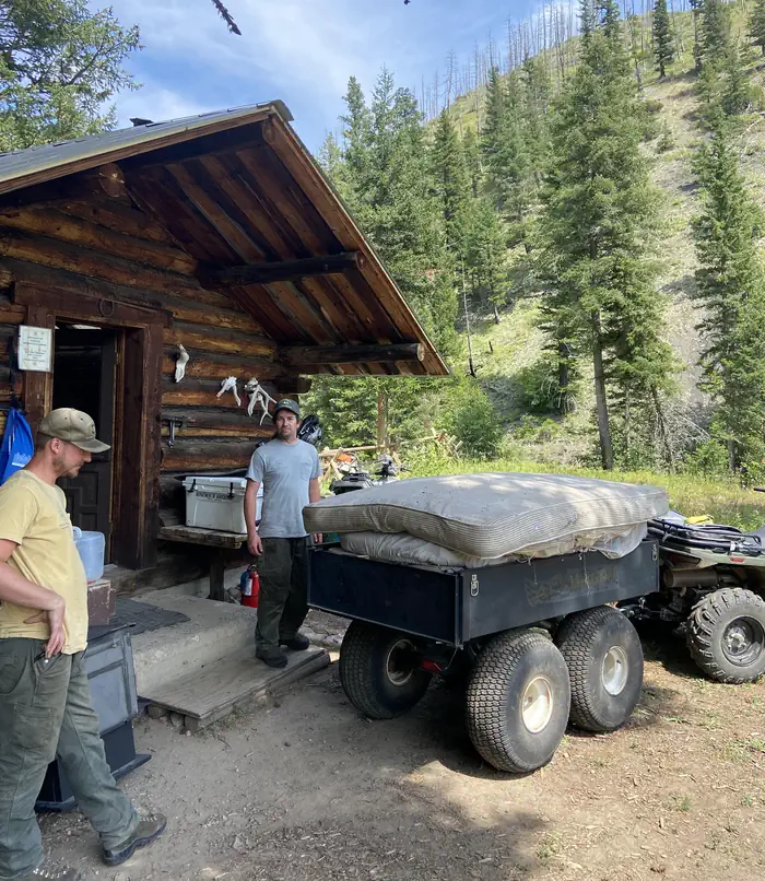 Deer Creek Cabin (mt) — bad mattresses out