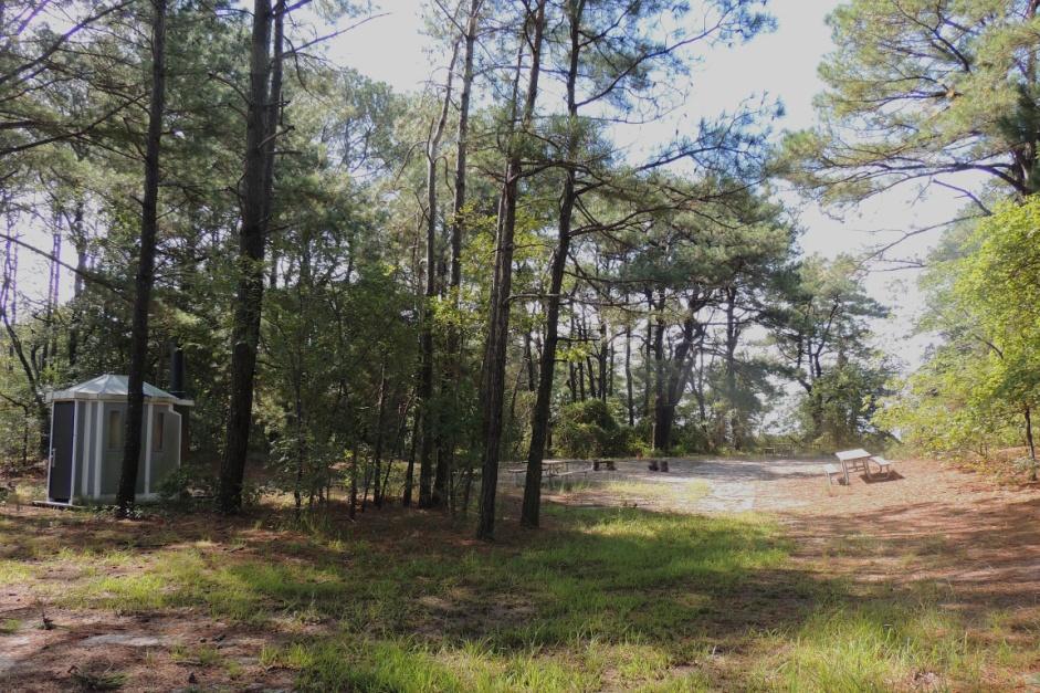 Back Country Camping - Green Run — Green Run Restroom