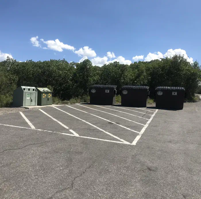 Black Canyon of the Gunnison South Rim Campground  — Recycling and trash disposal options available in South Rim Campground