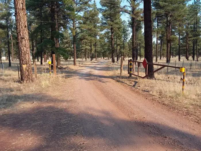 Benny Creek Campground — Benny Creek Group Area Gate Entrance