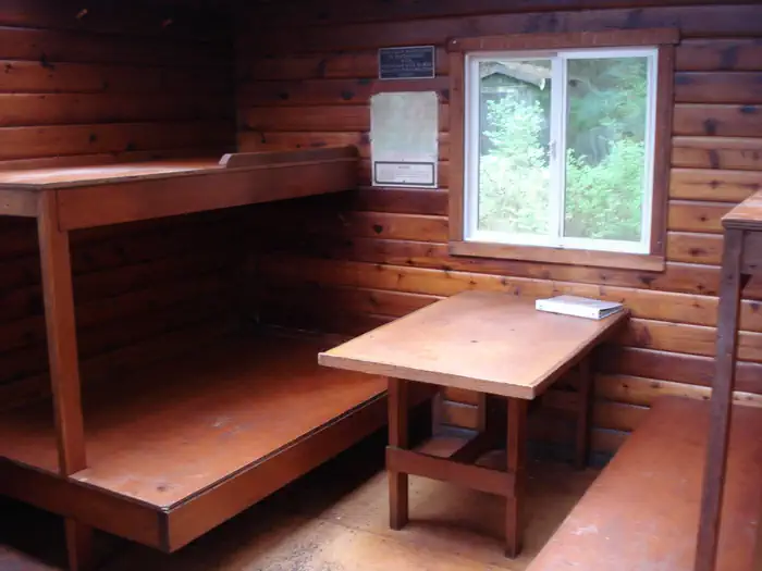 Jordan Lake Cabin — Bunk Area 