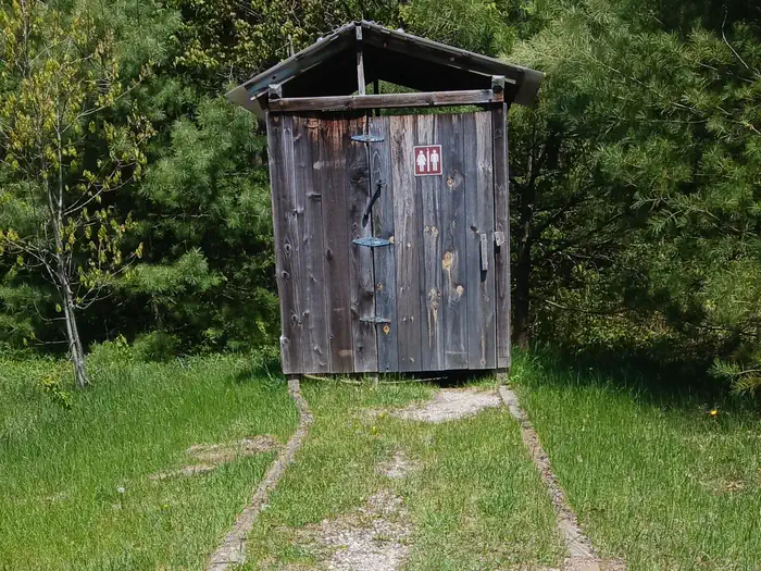 Cookson Lake Campground — Cookson Lake Outhouse