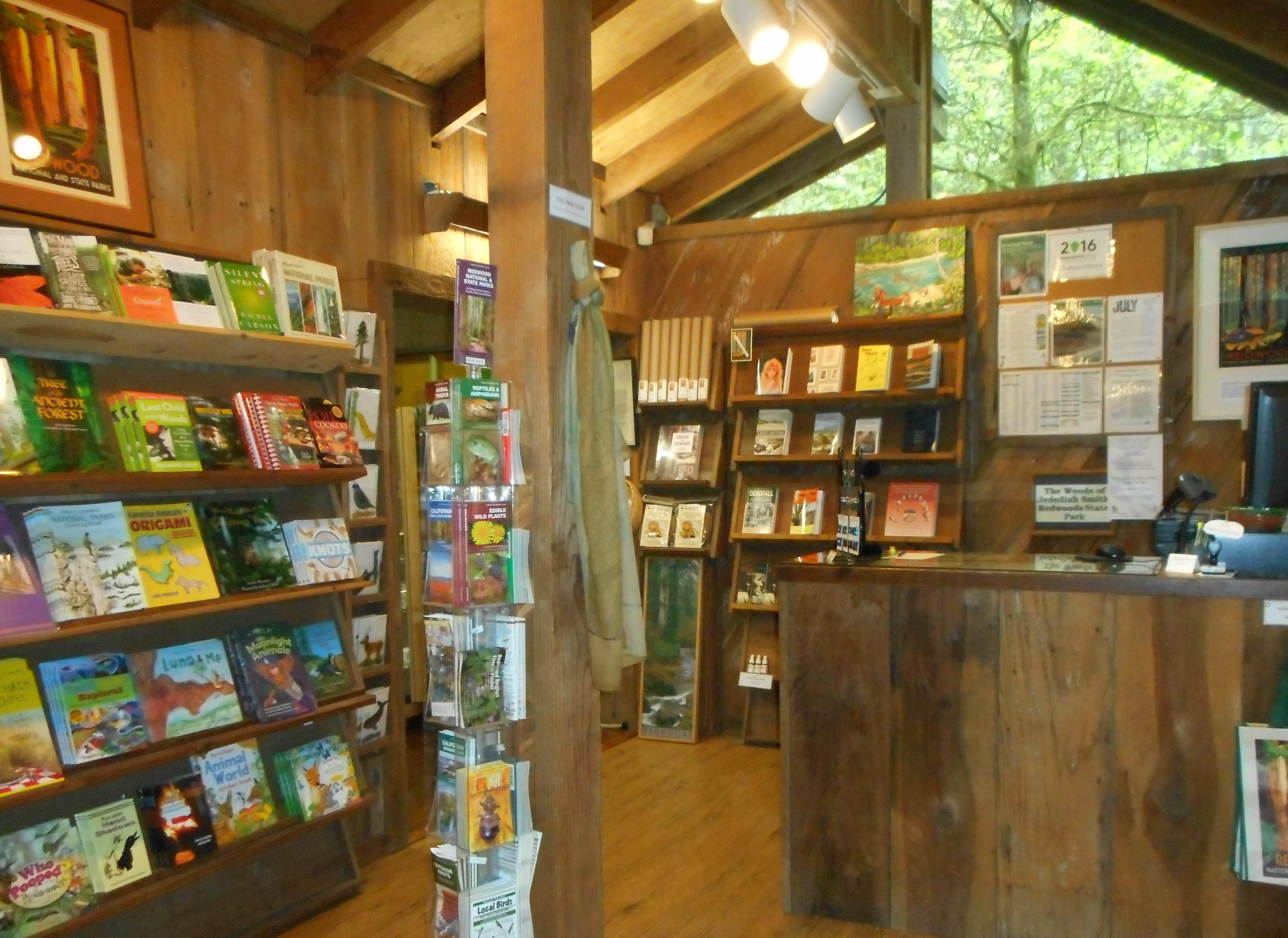 Jedediah Smith Campground — Inside Jed Smith Visitor Center