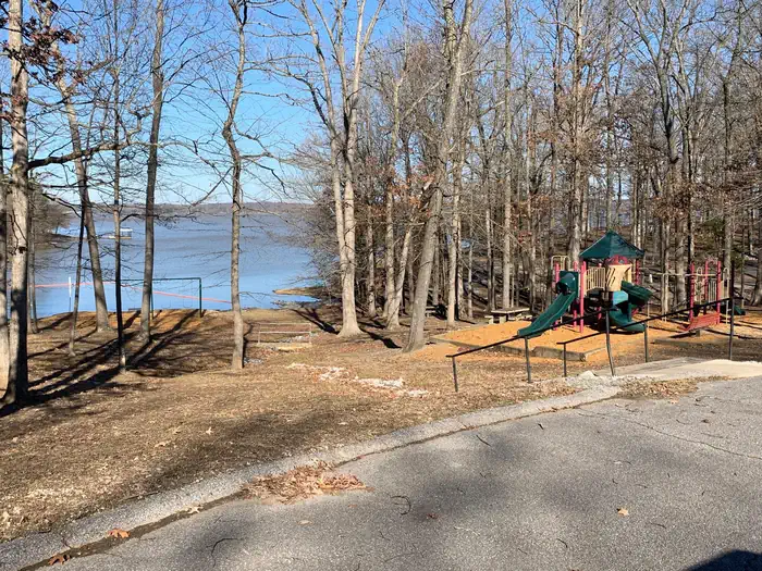 Canal — Playground and swings