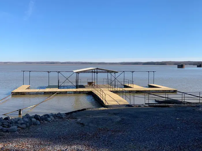 Canal — Fishing dock