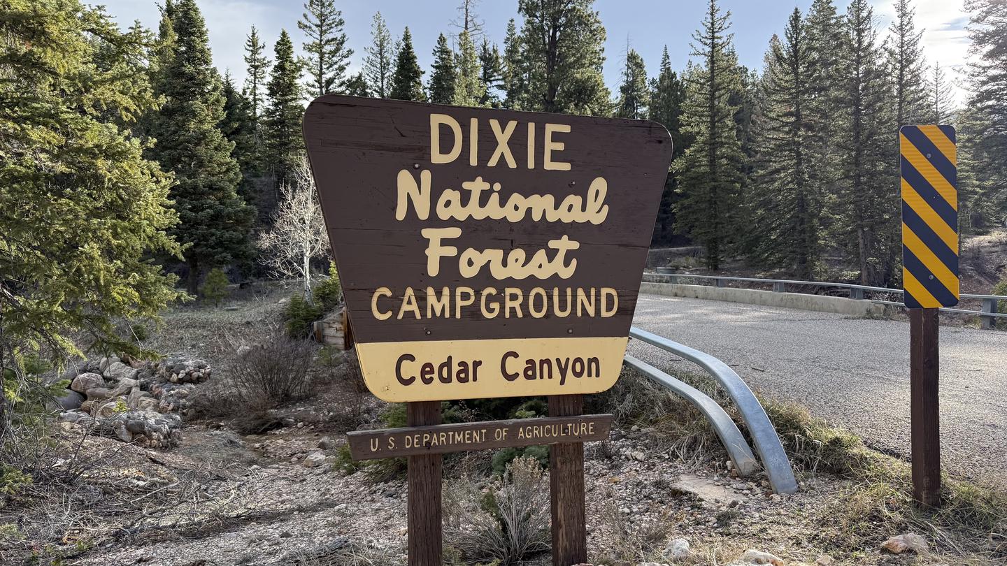 Cedar Canyon — Cedar Canyon Campground