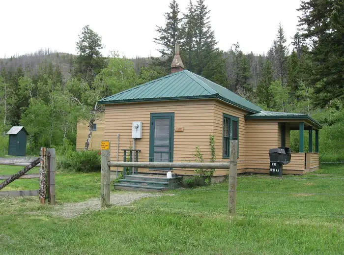 West Bridger Cabin — Spring at the West Bridger Cabin