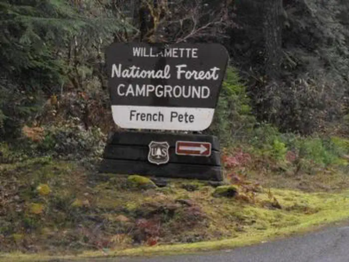 French Pete Campground — FRENCH PETE CAMPGROUND