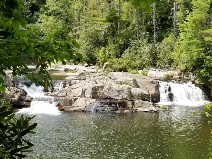 Linville Falls Campground β Linville Falls waterfall.