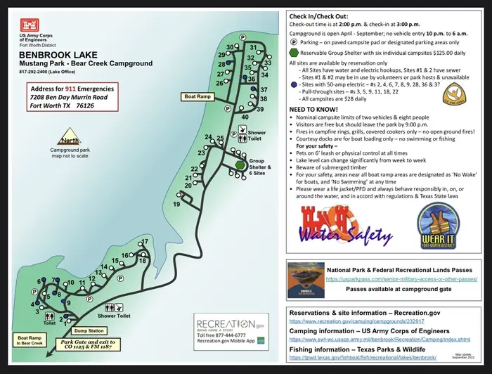 Bear Creek — BEAR CREEK Park Map