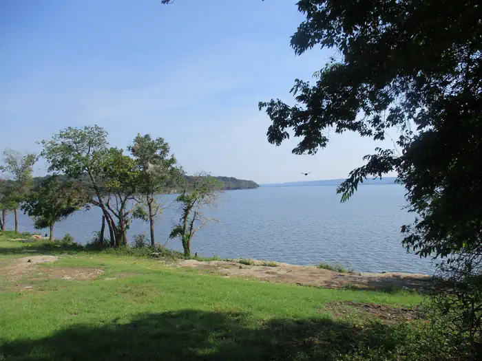 Rocky Point (ft Gibson) — Rocky Point bluff