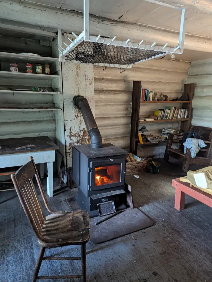 Greentop Cabin — Stove