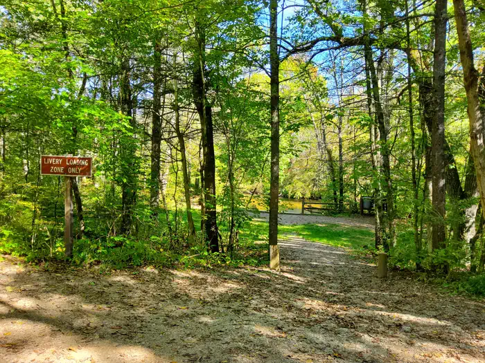 Pines Point Campground — Livery loading