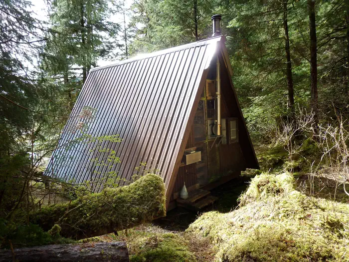 Pybus Bay Cabin — Pybus Cabin Rear