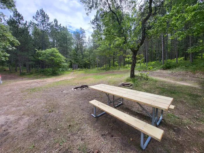 Jackpine Lake Dispersed Campsite — Jackpine Lake Campsite 1