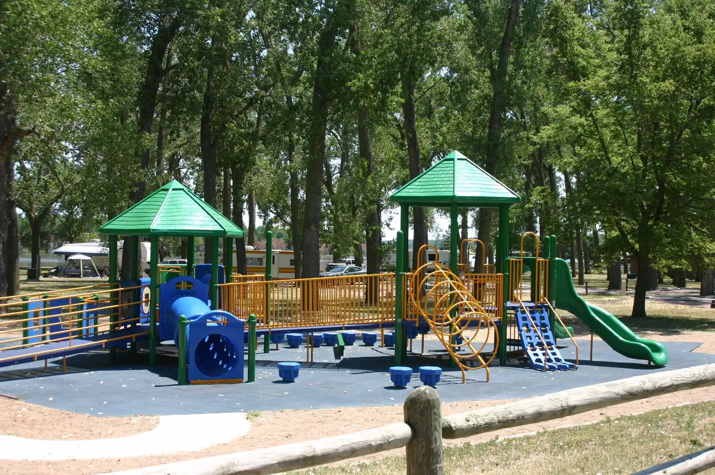 Cottonwood (ne) — Playground at Cottonwood Campground