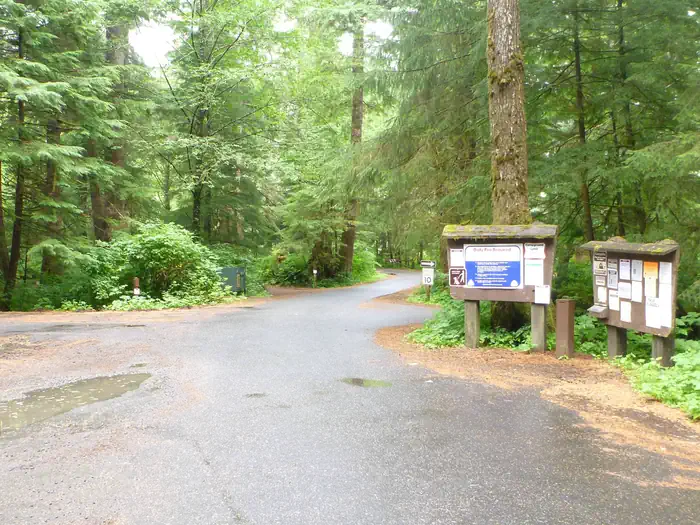 Signal Creek Campground — Entrance to Signal Creek Campground