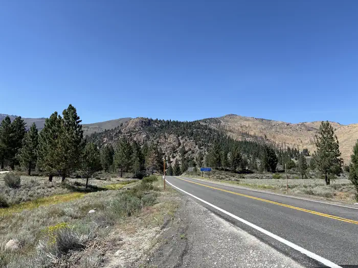 Sonora Bridge Campground — A photo of facility Sonora Bridge with Picnic Table, Fire Pit, Shade, Tent Pad