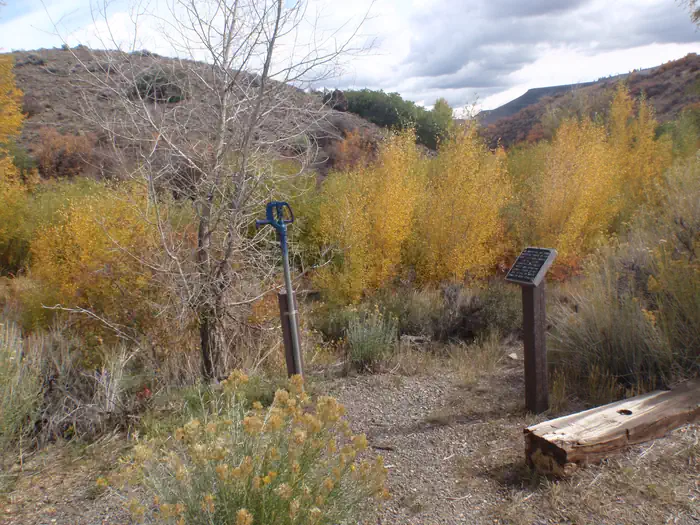 Red Creek Group Site — Water spigot