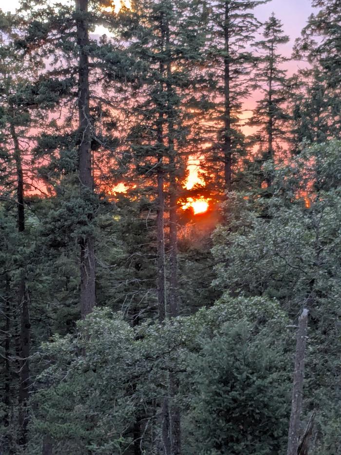 Apache Campground  — Sunrise at Apache CG