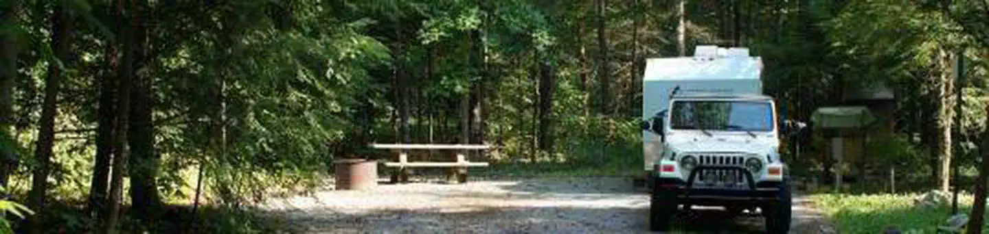 Backbone Rock Recreation Area Pavilions and Campground