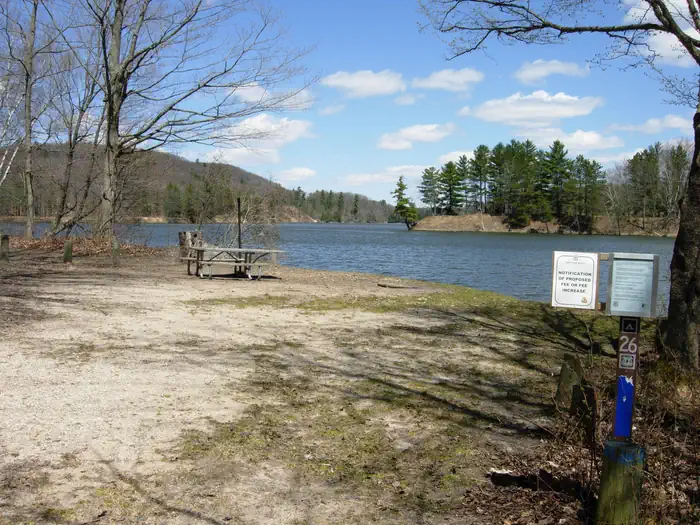 Upper Manistee River Backcountry Campsites