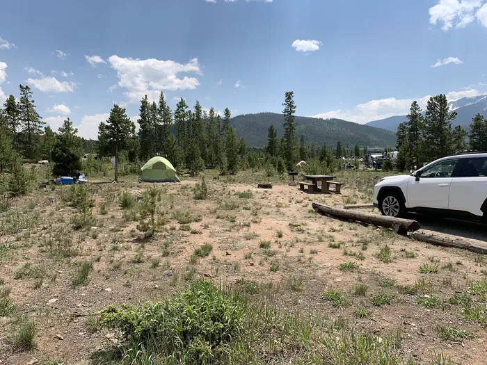 White River National Forest Peak One Campground