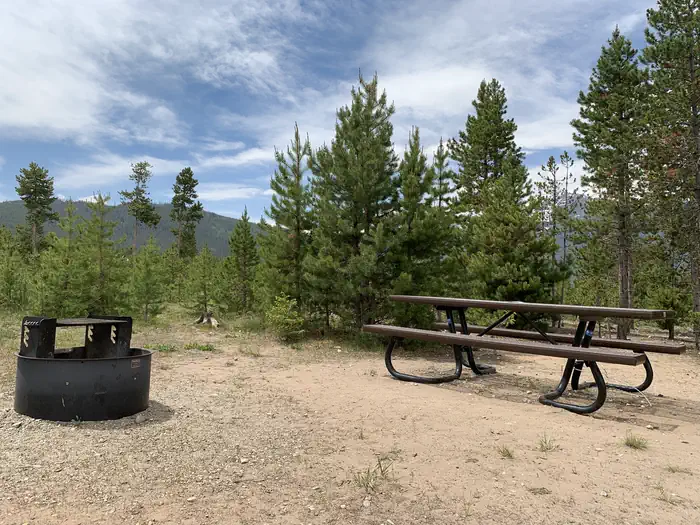 White River National Forest Peak One Campground