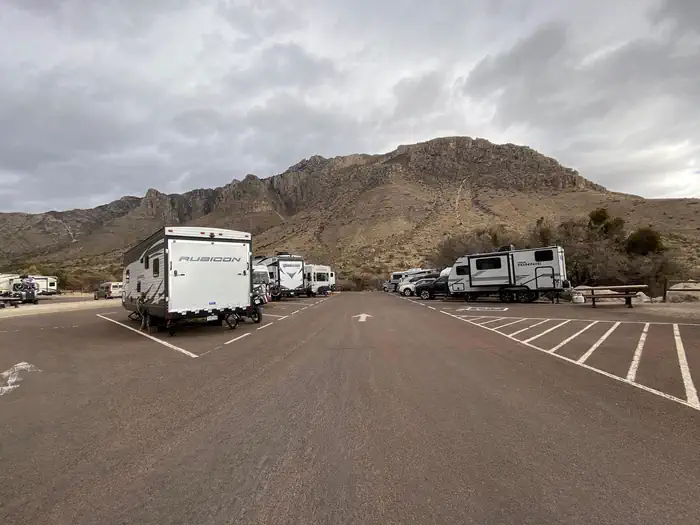 Pine Springs Campground - Guadalupe Mountains National Park
