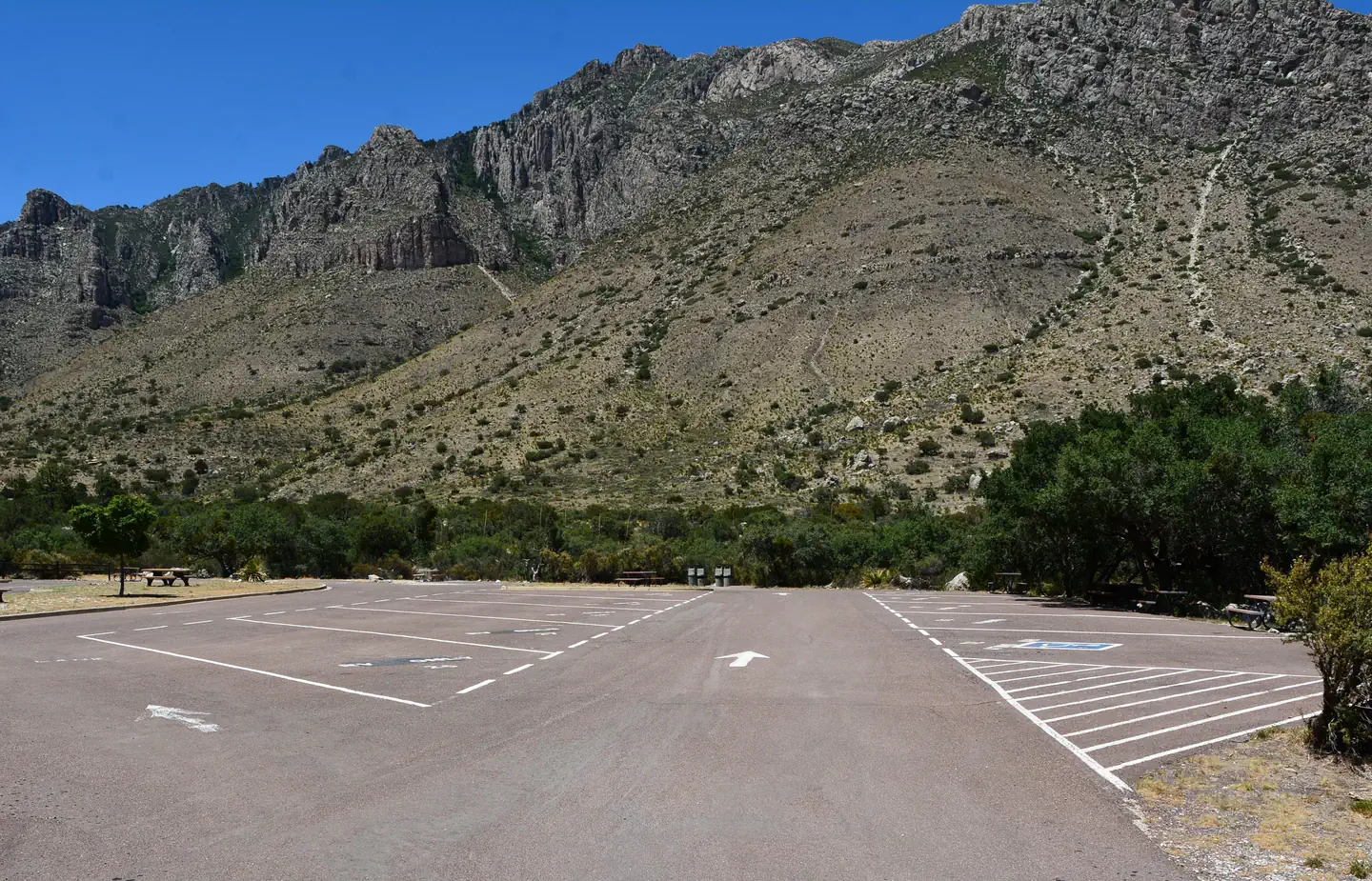 Pine Springs Campground - Guadalupe Mountains National Park