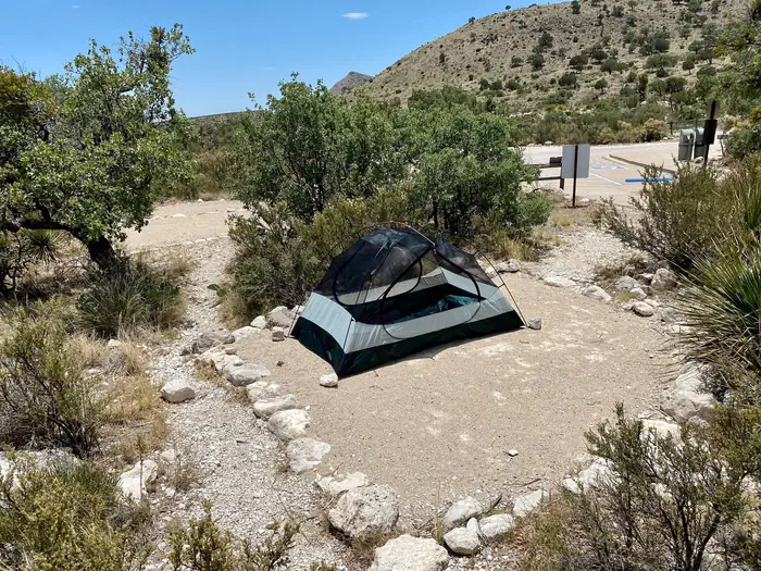 Pine Springs Campground - Guadalupe Mountains National Park