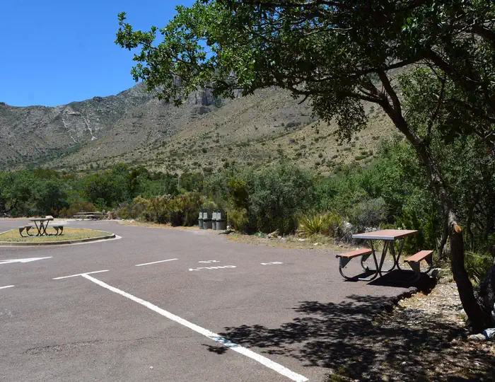 Pine Springs Campground - Guadalupe Mountains National Park