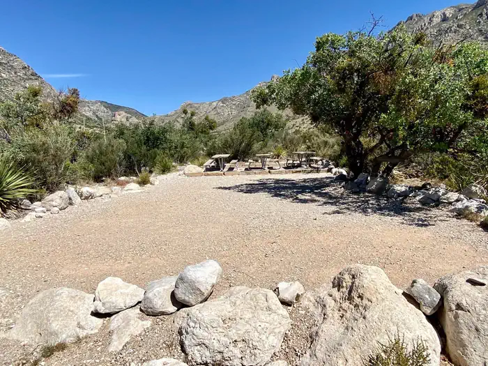 Pine Springs Campground - Guadalupe Mountains National Park