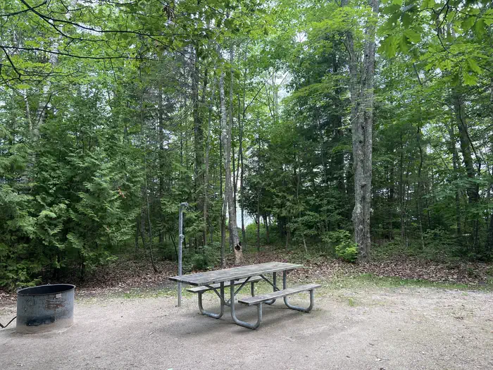 Brevoort Lake Campground