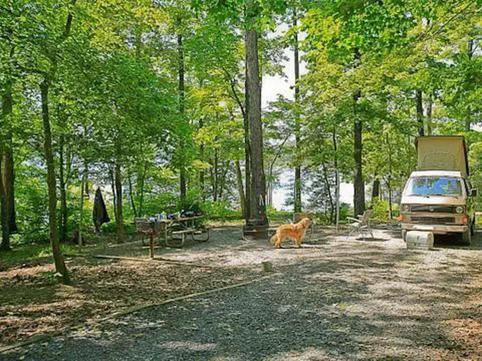 Badin Lake Campground