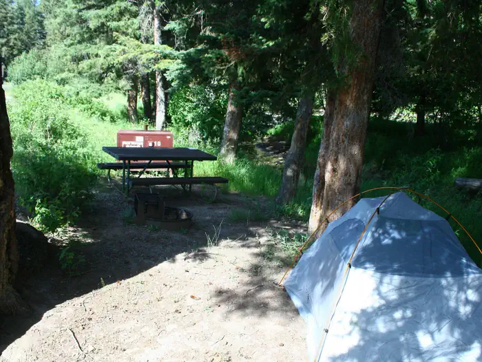 Slough Creek site #10