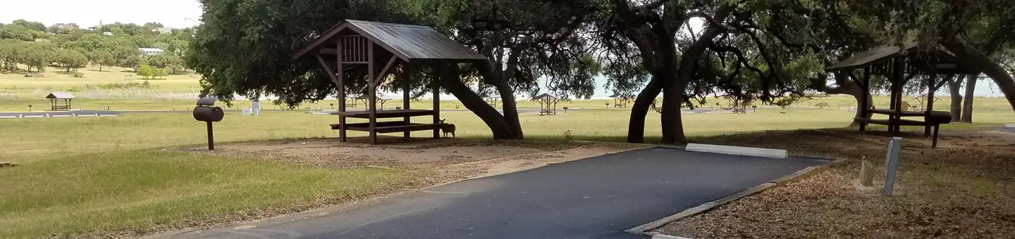 Potters Creek Park sites map