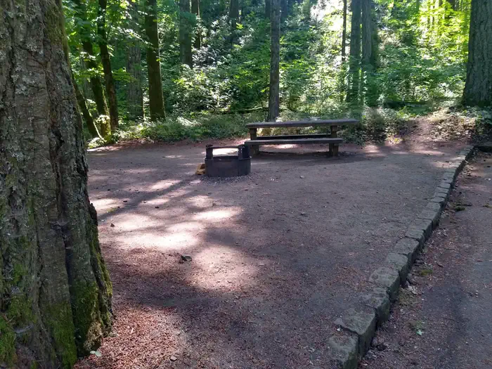 Wyeth Campground at the Gorge