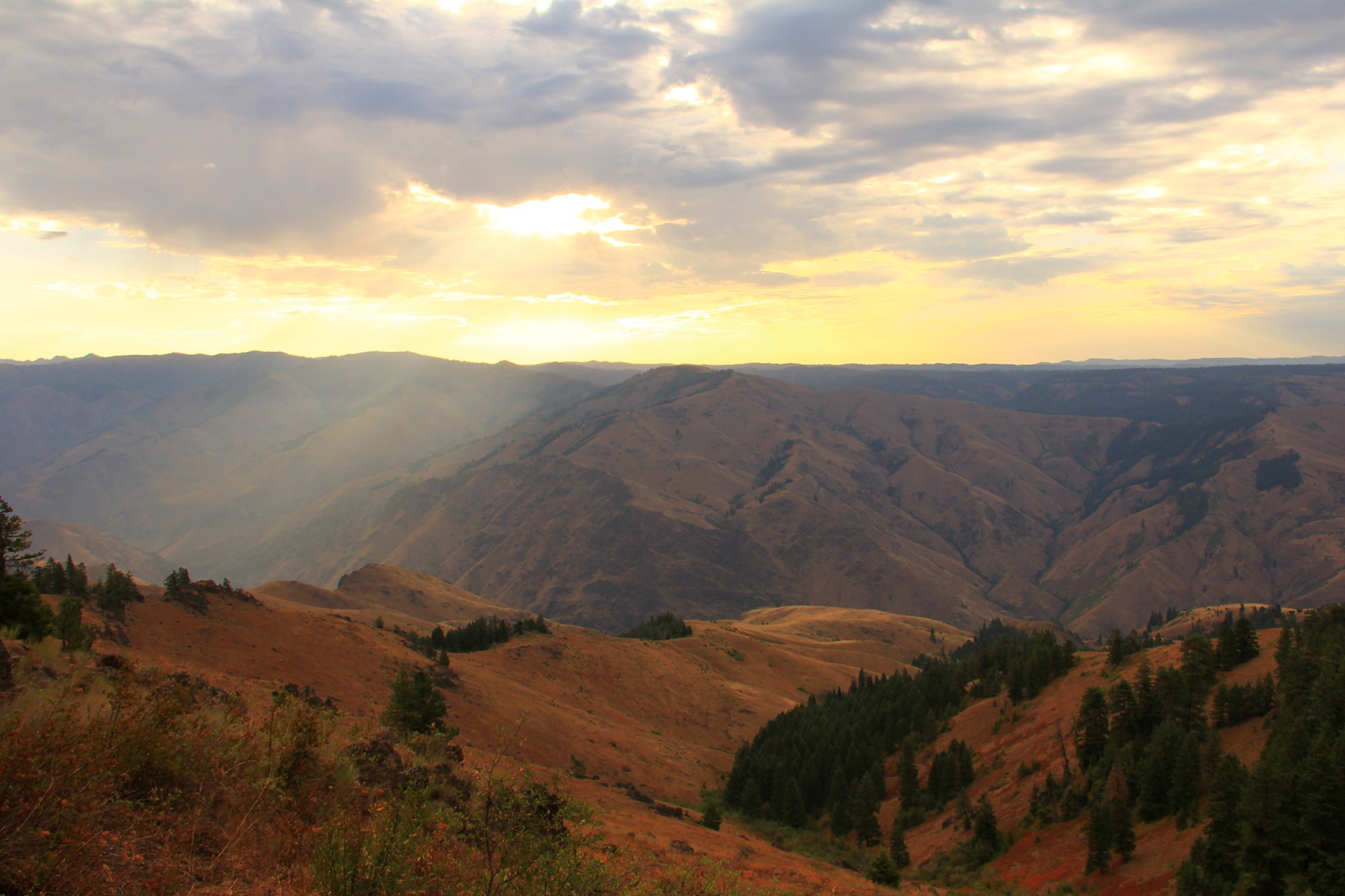 Hells Canyon Wilderness —  Morning light in Hells Canyon Wilderness