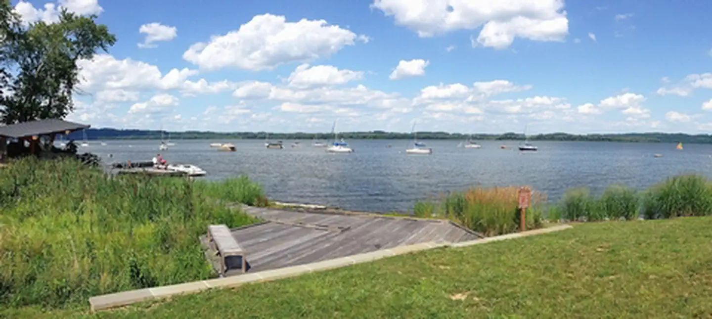 Captain John Smith Chesapeake National Historic Trail — Susquehanna River view from Zimmerman Center