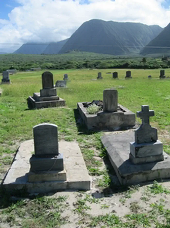 Kalaupapa National Historical Park — Papaloa Cemetery