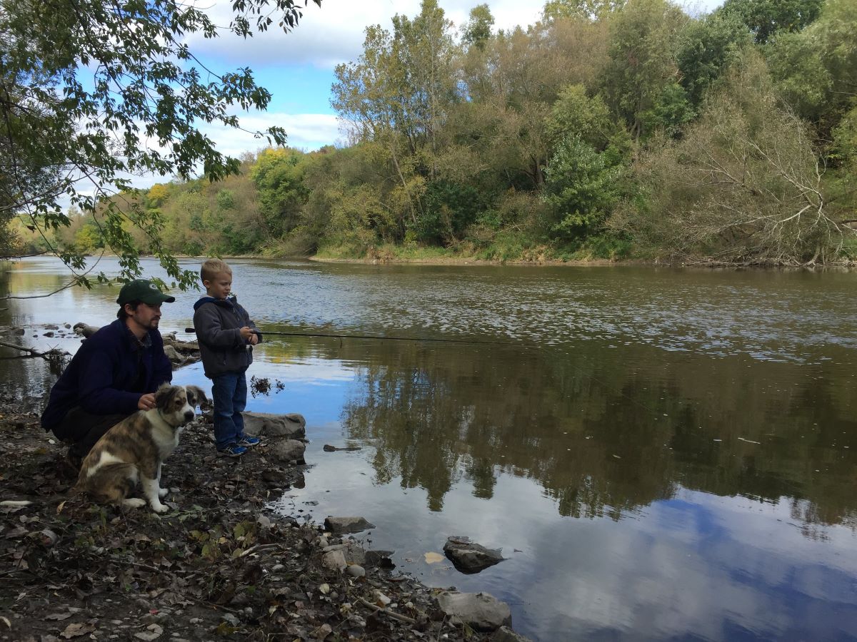 Wisconsin River Islands — Fishing on the islands