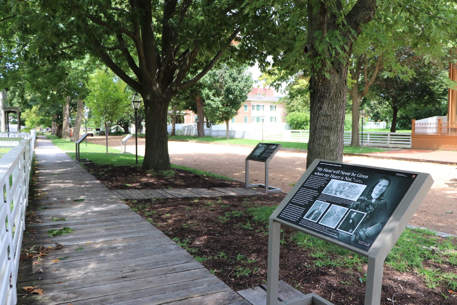 Lincoln Home National Historic Site — Wayside Exhibits Along 8th Street
