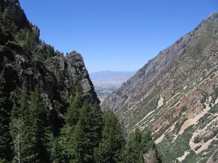 Timpanogos Cave National Monument — View from the Timpanogos Cave Trail