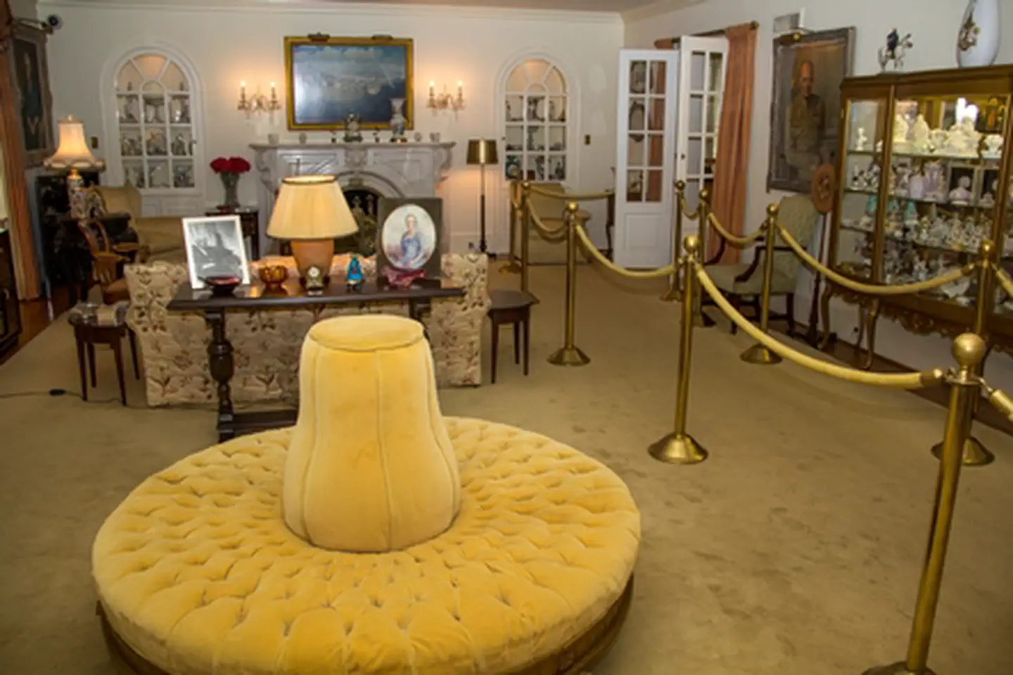 Eisenhower National Historic Site — The Eisenhower living room