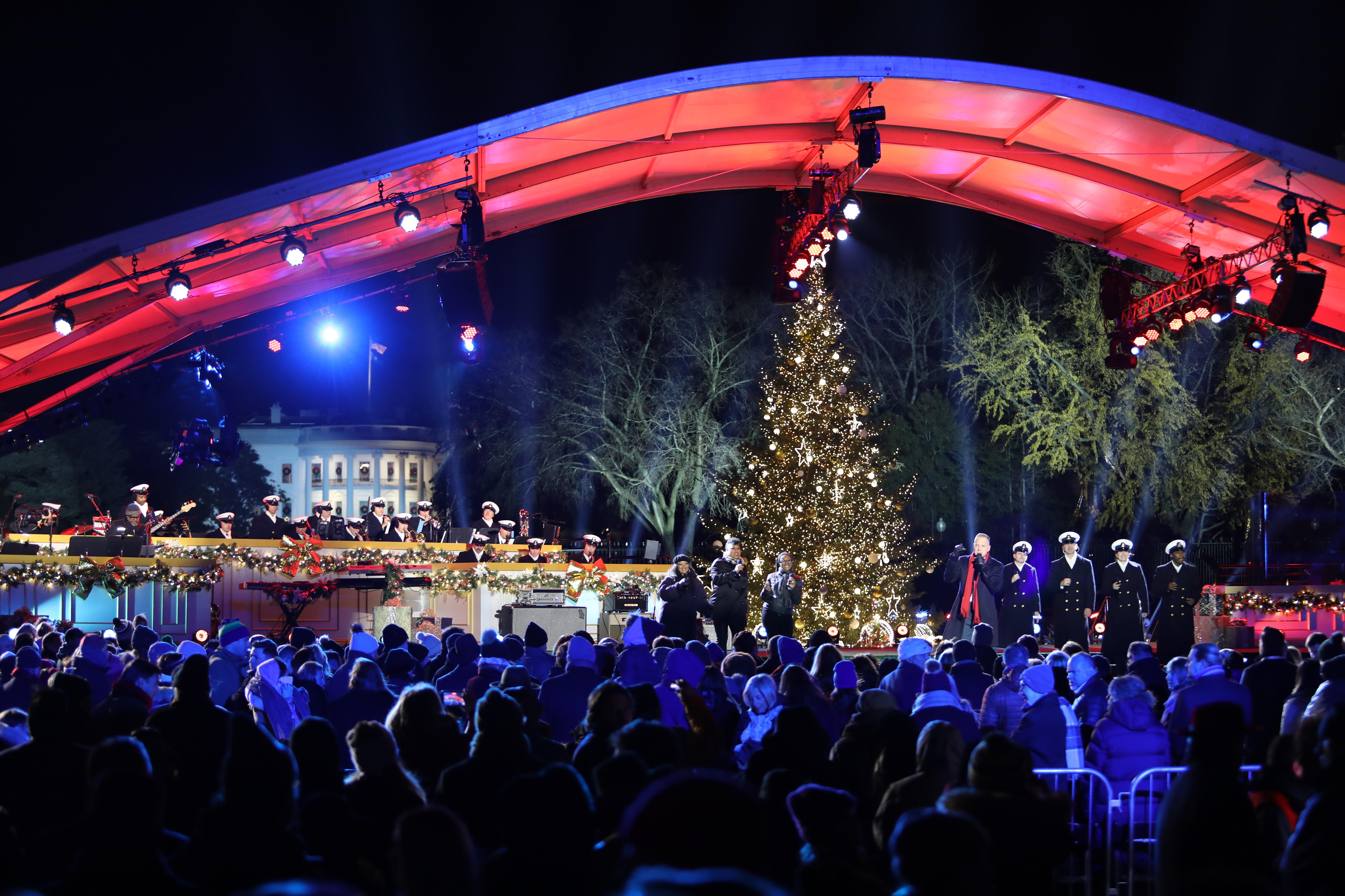 The White House and President's Park — The 2025 National Christmas Tree Lighting Ceremony