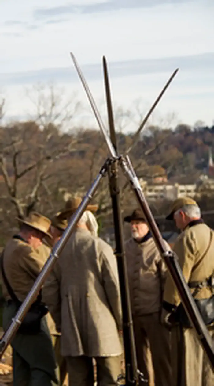 Chickamauga & Chattanooga National Military Park — Living Historians on Orchard Knob in Chattanooga