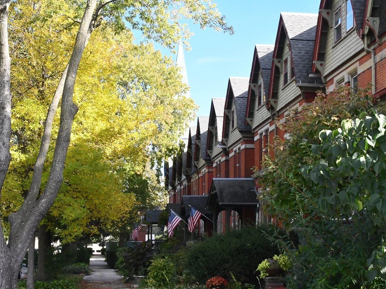 Pullman National Historical Park — The homes in Pullman
