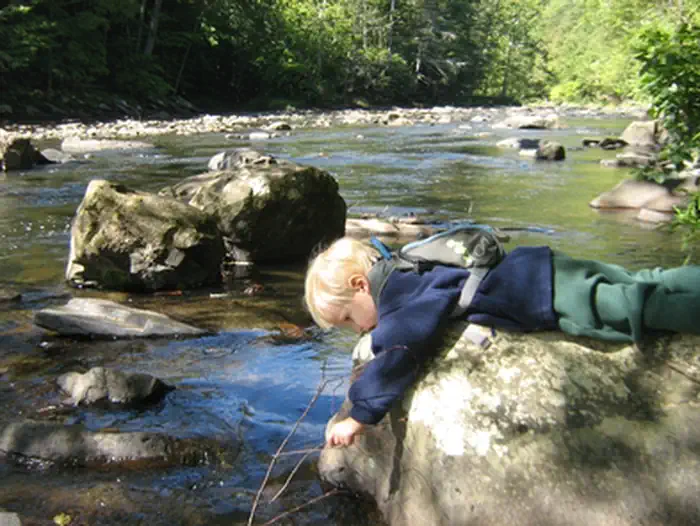 Bluestone National Scenic River — Enjoying the day