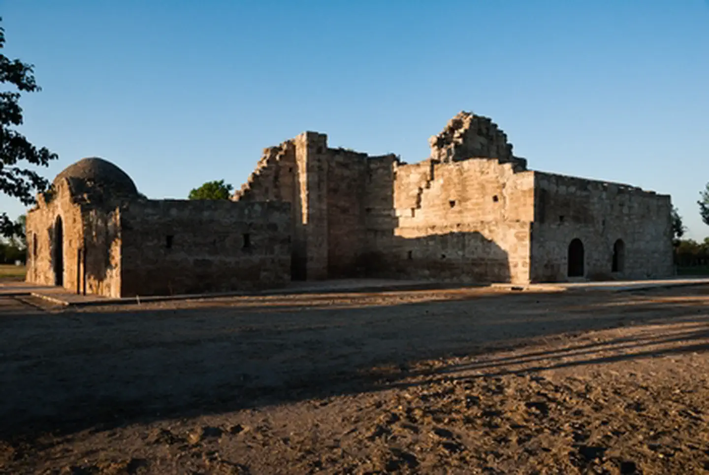 El Camino Real de los Tejas National Historic Trail — Mission San Bernardo ruins, Guerrero, Coahuila, Mexico